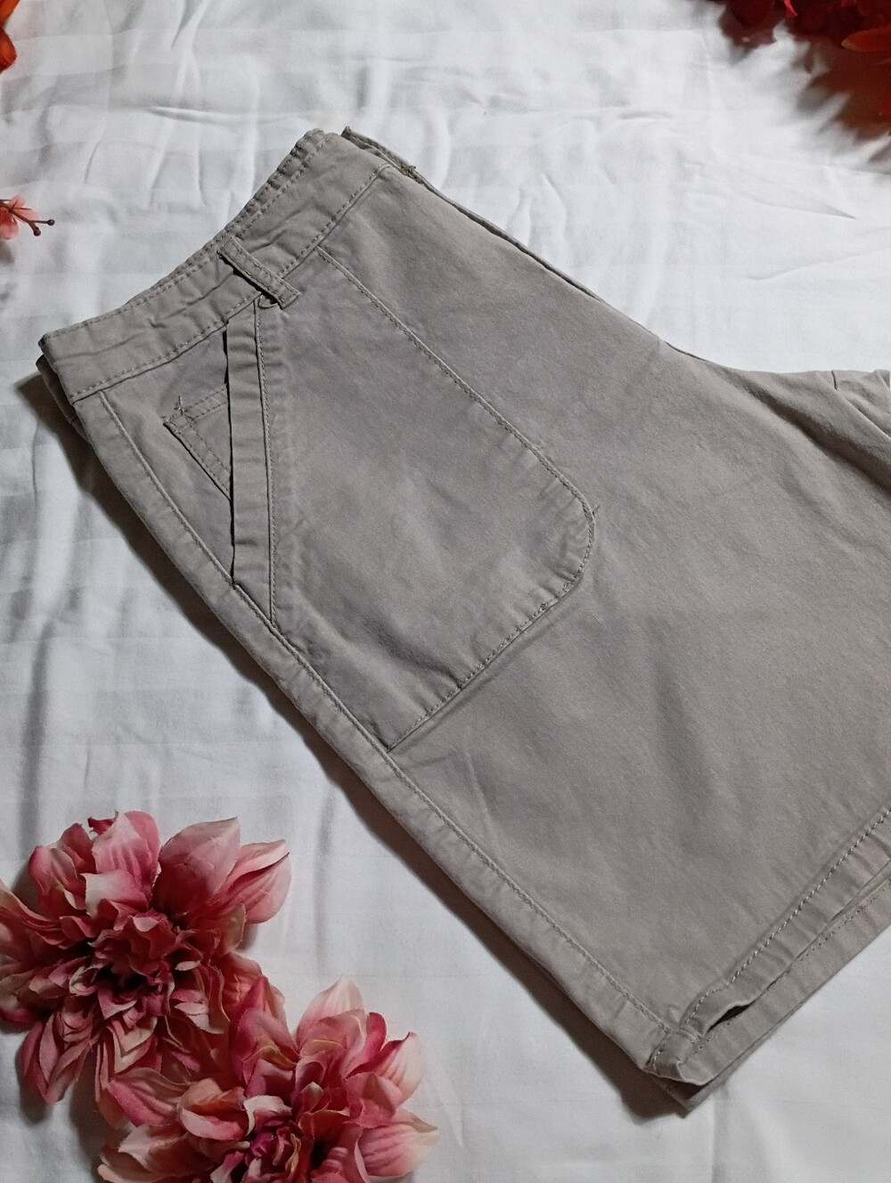 Khaki Curve Appeal Women's Shorts
